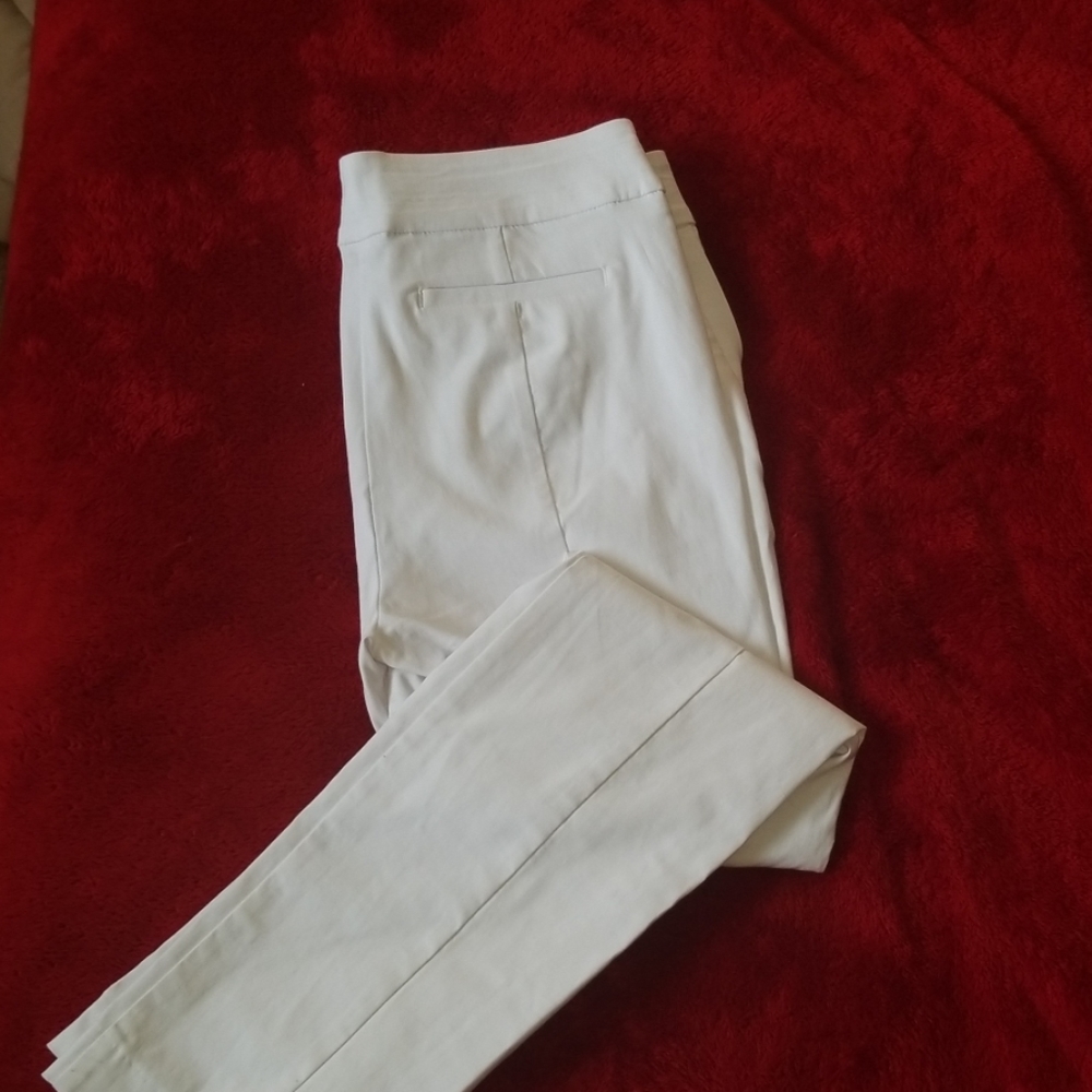 Womens white dress trousers
